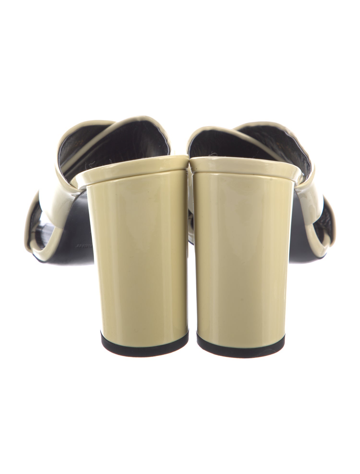 Saint Laurent Patent Leather Slides